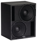 EAW SB250zP Black, Passive 2 x 15in Installation Subwoofer