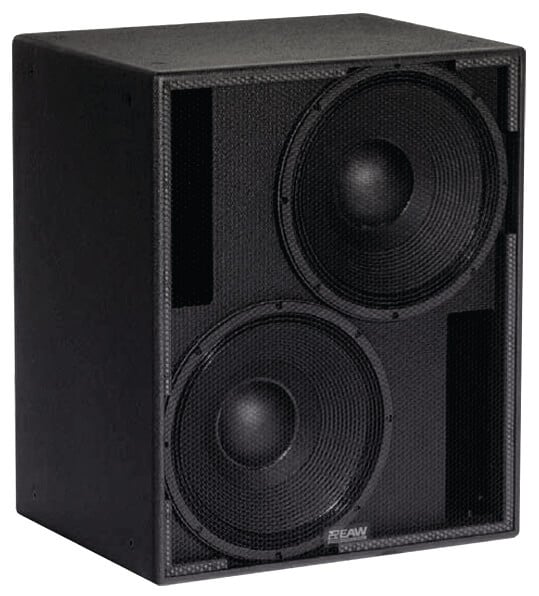 EAW SB250zP Black, Passive 2 x 15in Installation Subwoofer