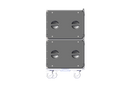 EAW Cart SBX118F/SB818, Cart for 2 x SB/SBX118