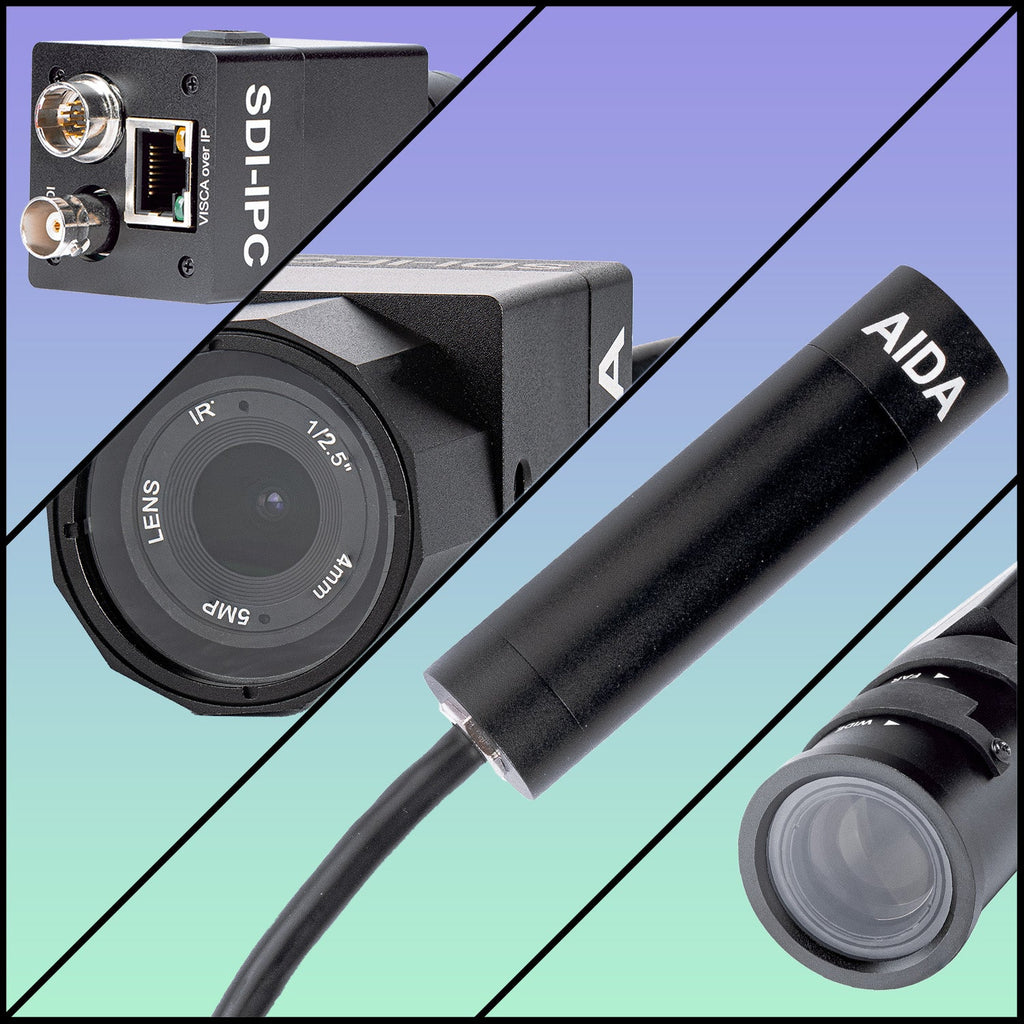 AIDA HD3G-IPC-100A, FHD 3G-SDI with IP Control POV Camera