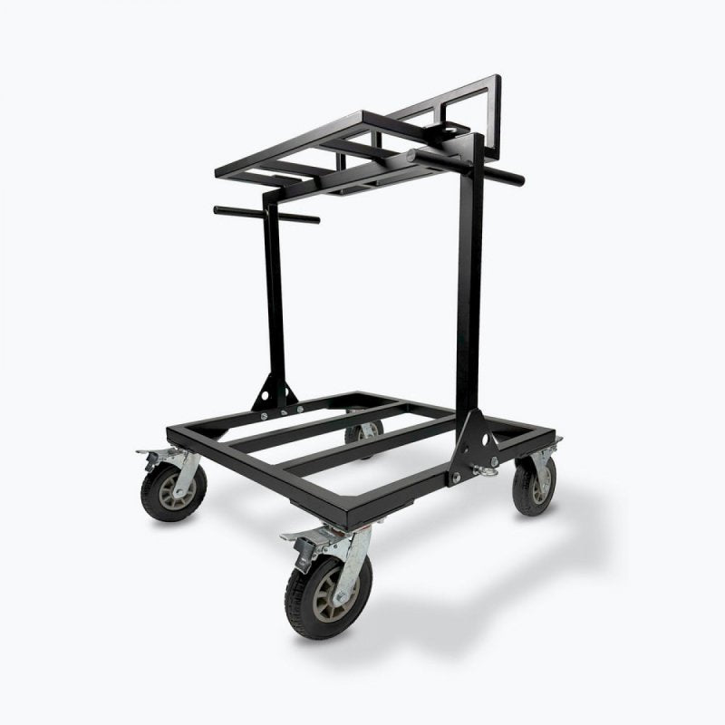 On-Stage SFC9000, Speaker Field Cart, Height 41 3/4 Inch, 300 lbs Weight Capacity, Steel Construction, Black Powder Coat Finish