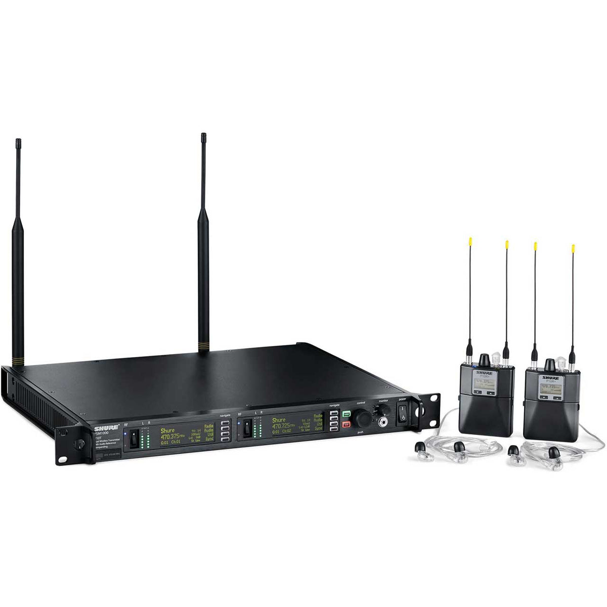 Shure ADTDUS-X55, Axient Digital PSM Dual Transmitter X55 941-960 MHz