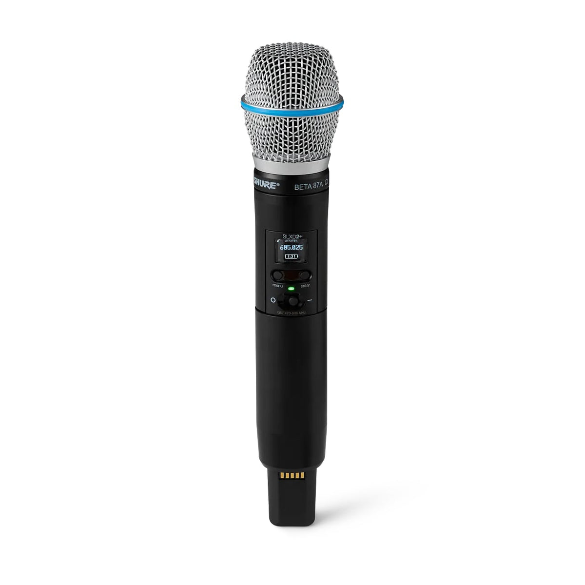 Shure SLXD2+TA/B87A-G57, Handheld Transmitter, Beta87A, Taa