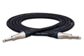 HOSA EDGE - Edge Speaker Cable, Neutrik 1/4 in TS to Same, 5 ft