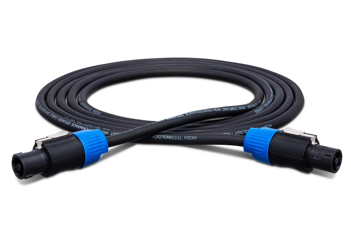 HOSA PRO - Pro Speaker Cable, REAN Loudspeaker to 1/4 in TS, 100 ft
