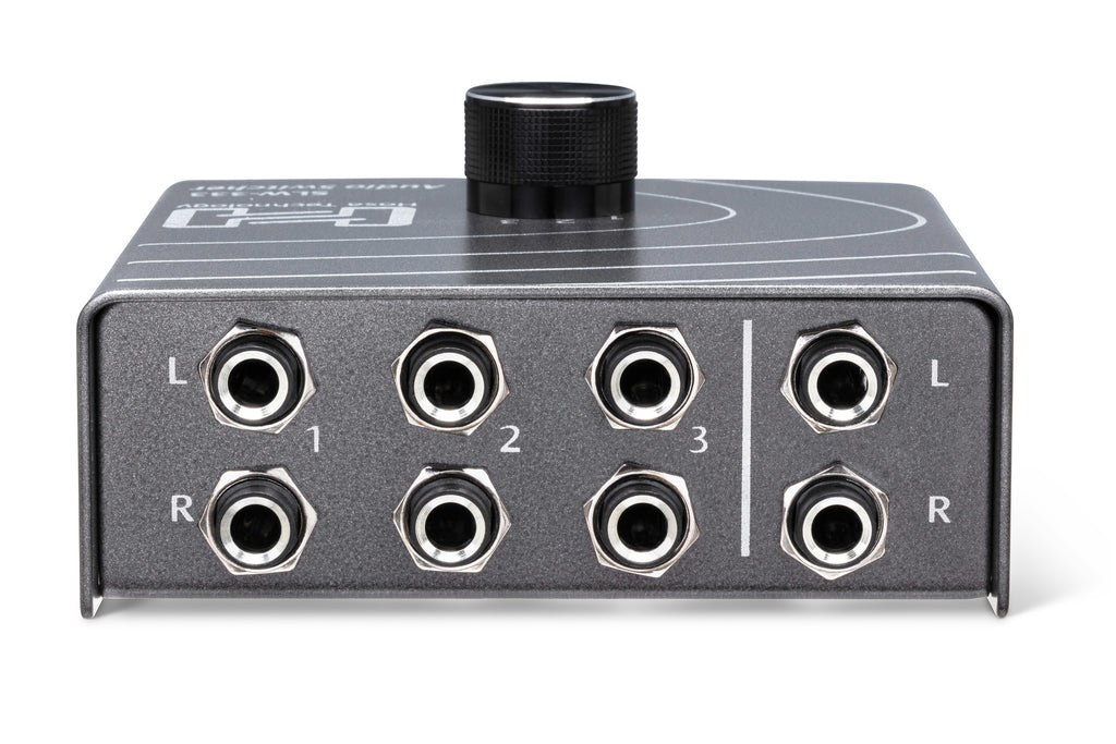 HOSA - Audio Switcher, 1/4 in TRS to 3 x 1/4 in TRS