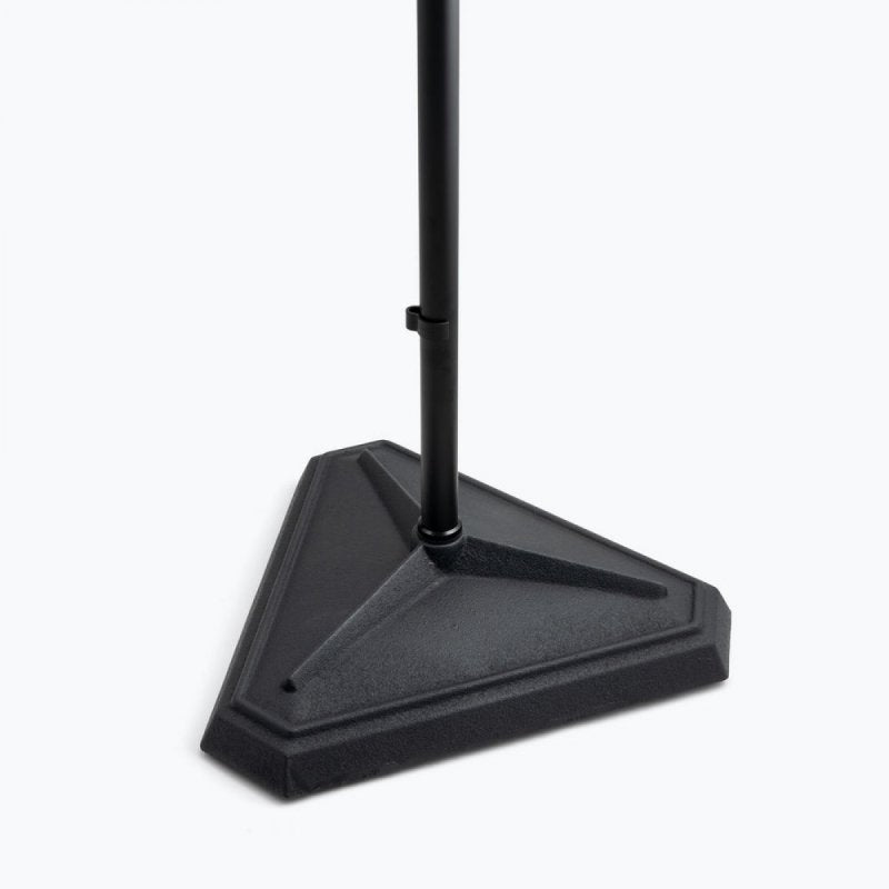 On-Stage SMS7630B, Studio Mic Boom, Height 42"-72", 32.5"-47" Boom, 15" Base Spread, 5/8"-27" Threading, Black