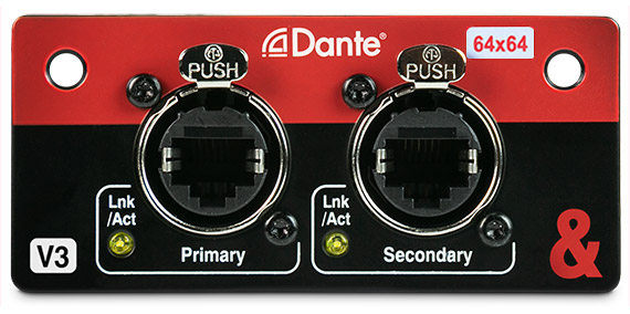 Allen & Heath M-SQ-SDANTE64-A 64x64 SQ Dante Card - View 2