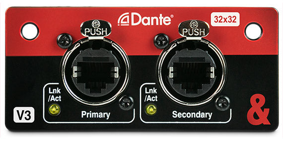 Allen & Heath M-DANTE-A iLive-T 64x64 Dante Network Card