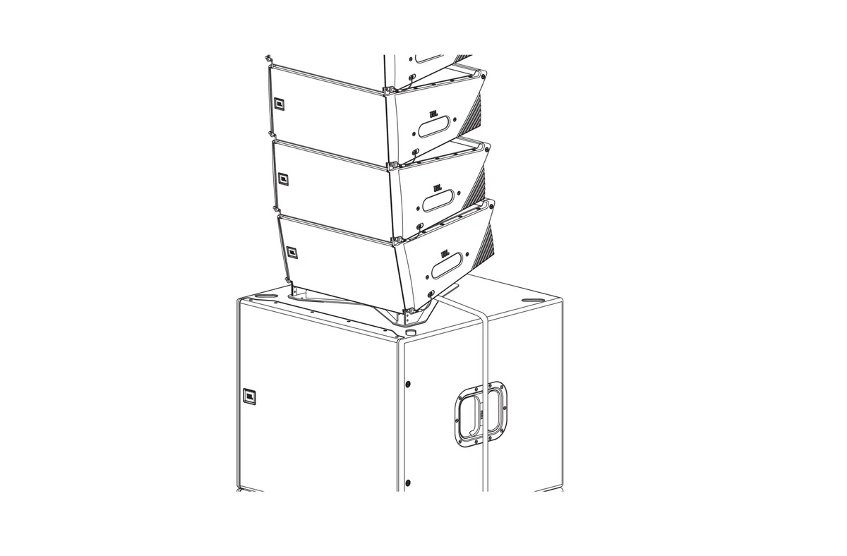 JBL SRX906LA BP, Base Plate