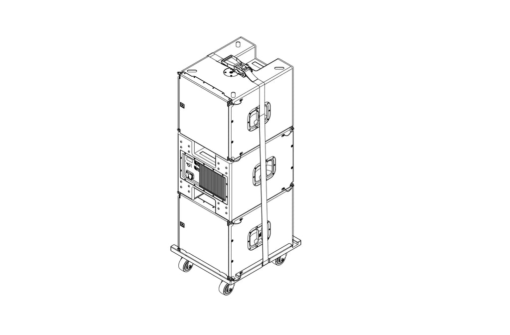 JBL SRX915S VT, Vertical Transporter