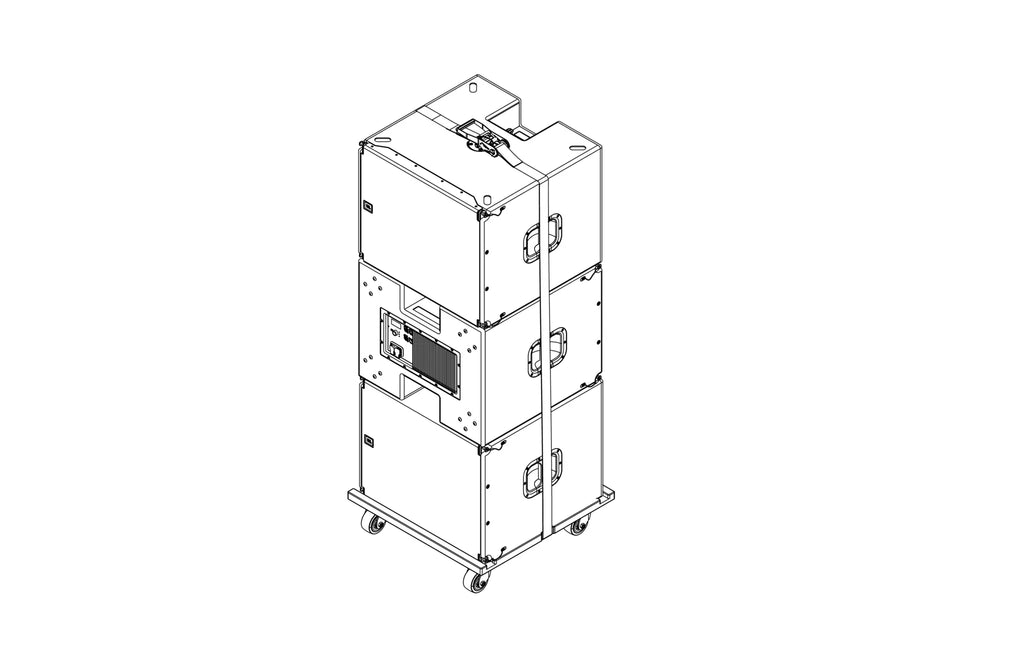 JBL SRX918S VT, Vertical Transporter