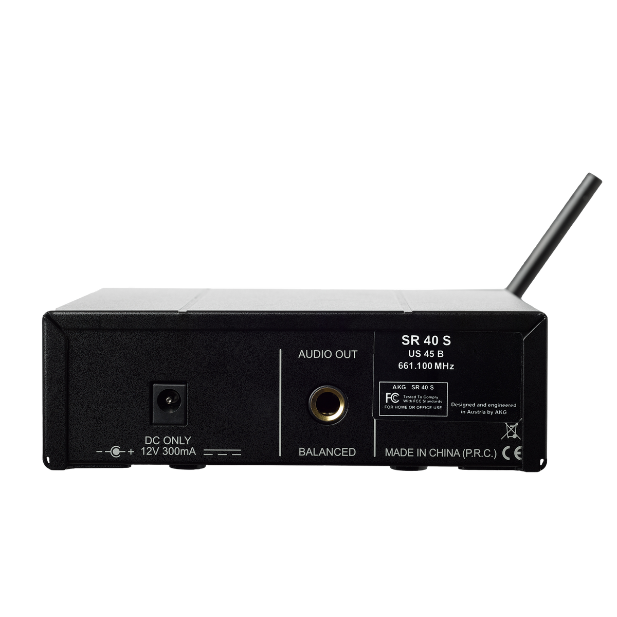 AKG WMS40 Mini Instrumental Set US25C, Wireless Microphone System, Crystal clear sound, Best audio quality for powerful performances, "Up and running" in a second