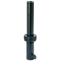 On-Stage SSA45LOK, Locking Speaker Adapter, 12" Including 3" Overlap on Speaker Shaft Length, Determined by Stand Used Weight Capacity, Steel tubing; Plastic Pressure Pads Construction, Black