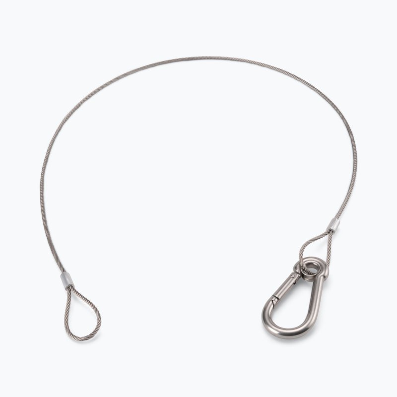 On-Stage SSACB28, Safety Cable, 28" Length, Steel Construction, Includes Carabiner