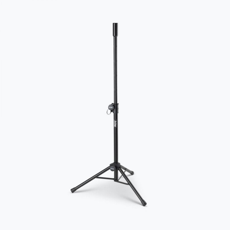 On-Stage SSAS7000B, Mini Adjustable Speaker Stand, Height Adjustment 27"-46", 60 lbs. Weight Capacity, 12.5" Base Spread, Aluminum Construction, Black