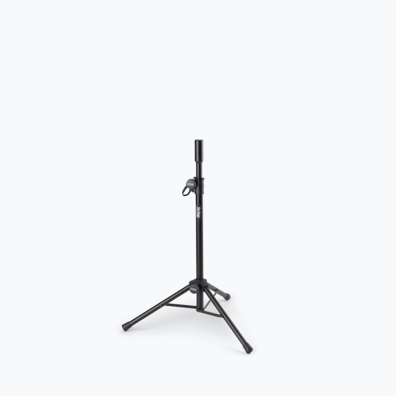 On-Stage SSAS7000B, Mini Adjustable Speaker Stand, Height Adjustment 27"-46", 60 lbs. Weight Capacity, 12.5" Base Spread, Aluminum Construction, Black