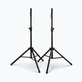 On-Stage SSP7750, Compact Speaker Stand Pack, Height Adjustment 37" - 60", 60 lbs Weight Capacity, Aluminum Construction, Black, Includes 2 Stands and Carry Bag