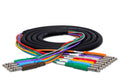 HOSA - Insert Snake, 1/4 in TRS to Dual 1/4 in TS, 3 m