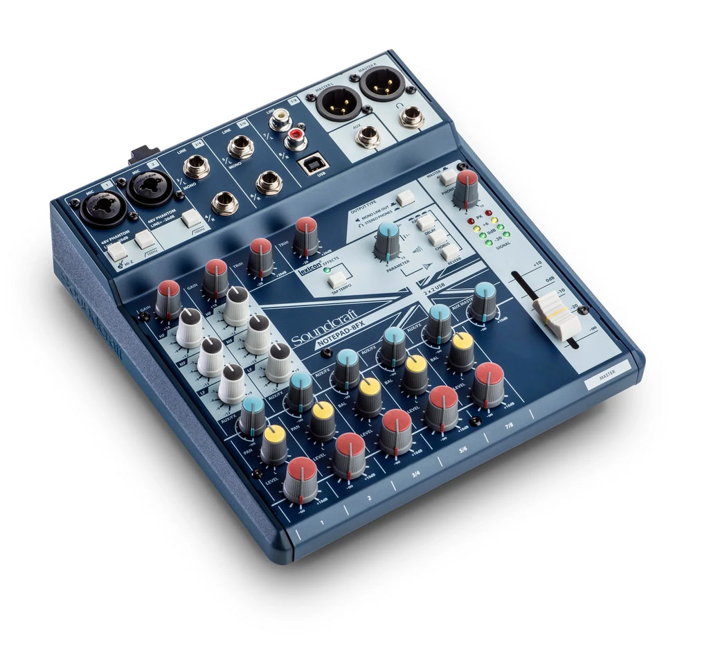 Soundcraft - 5085984US - Notepad-8FX