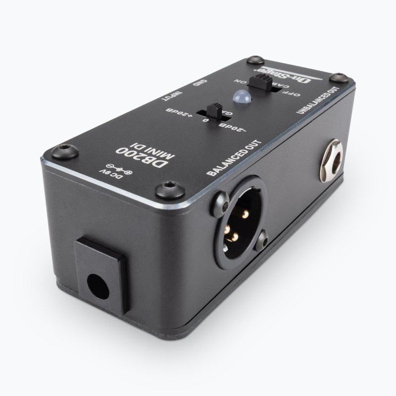 On-Stage DB200, Mini DI Box, Black