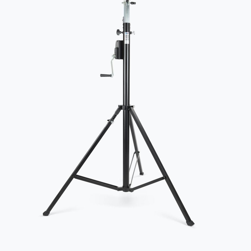 On-Stage LS9900B, Crank-Up Lighting Stand, Height Adjustment 74"-157.5", 220 lbs. Weight Capacity