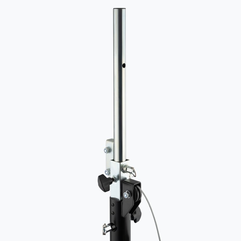 On-Stage LS9900B, Crank-Up Lighting Stand, Height Adjustment 74"-157.5", 220 lbs. Weight Capacity