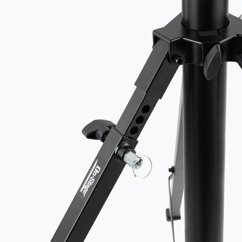 On-Stage LS9900B, Crank-Up Lighting Stand, Height Adjustment 74"-157.5", 220 lbs. Weight Capacity