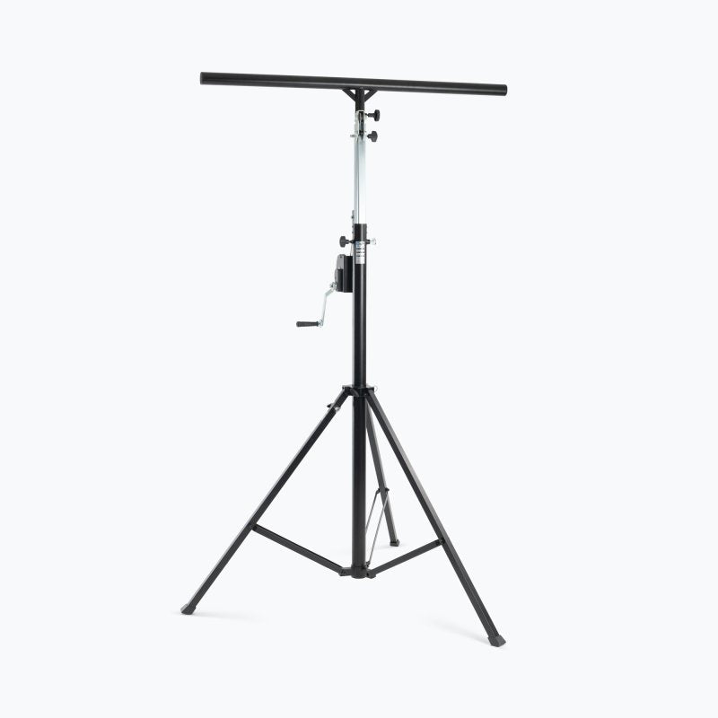 On-Stage LS9900B, Crank-Up Lighting Stand, Height Adjustment 74"-157.5", 220 lbs. Weight Capacity