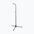 On-Stage MS7702B, Mic Stand with Gooseneck, Height Adjustment 32"-61.5", 23" Base Spread, 5/8"-27 Threading, Black