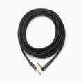 On-Stage OSPRO-ICR-25, Production-Grade Braided Instrument Cable (Right Angle to Straight) 25 ft, 24 AWG Gauge, Oxygen-free copper, Braided Shielding Construction
