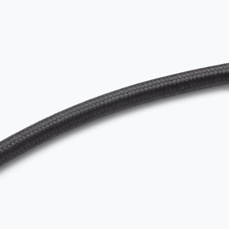 On-Stage OSPRO-ICR-25, Production-Grade Braided Instrument Cable (Right Angle to Straight) 25 ft, 24 AWG Gauge, Oxygen-free copper, Braided Shielding Construction
