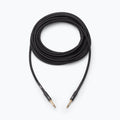 On-Stage OSPRO-ICS-10, Production-Grade Braided Instrument Cable (Straight to Straight) 10 ft, Gold-plated, Straight ¼" Connectors Connectors, 24 AWG Gauge, Oxygen-free copper, Braided Shielding Construction
