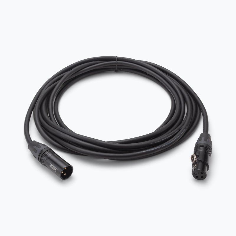 On-Stage OSPRO-MC-20, Production-Grade Microphone Cable (XLR to XLR) 20 ft, Gold-plated, XLR to XLR Connectors, 24 AWG Gauge, Oxygen-free Copper Construction