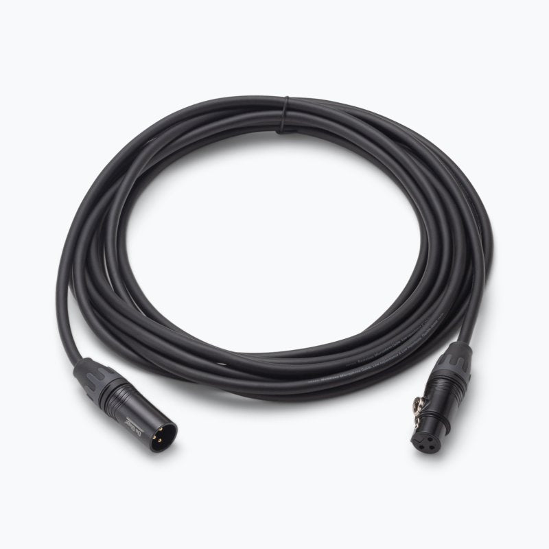 On-Stage OSPRO-MC-20, Production-Grade Microphone Cable (XLR to XLR) 20 ft, Gold-plated, XLR to XLR Connectors, 24 AWG Gauge, Oxygen-free Copper Construction
