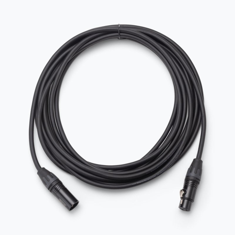 On-Stage OSPRO-MC-20, Production-Grade Microphone Cable (XLR to XLR) 20 ft, Gold-plated, XLR to XLR Connectors, 24 AWG Gauge, Oxygen-free Copper Construction