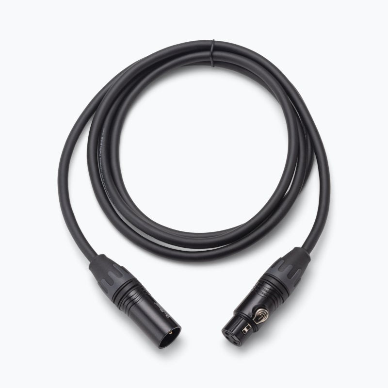 On-Stage OSPRO-MC-3, Production-Grade Microphone Cable (XLR to XLR) 3 ft, Gold-plated, XLR to XLR Connectors, 24 AWG Gauge, Oxygen-free Copper Construction