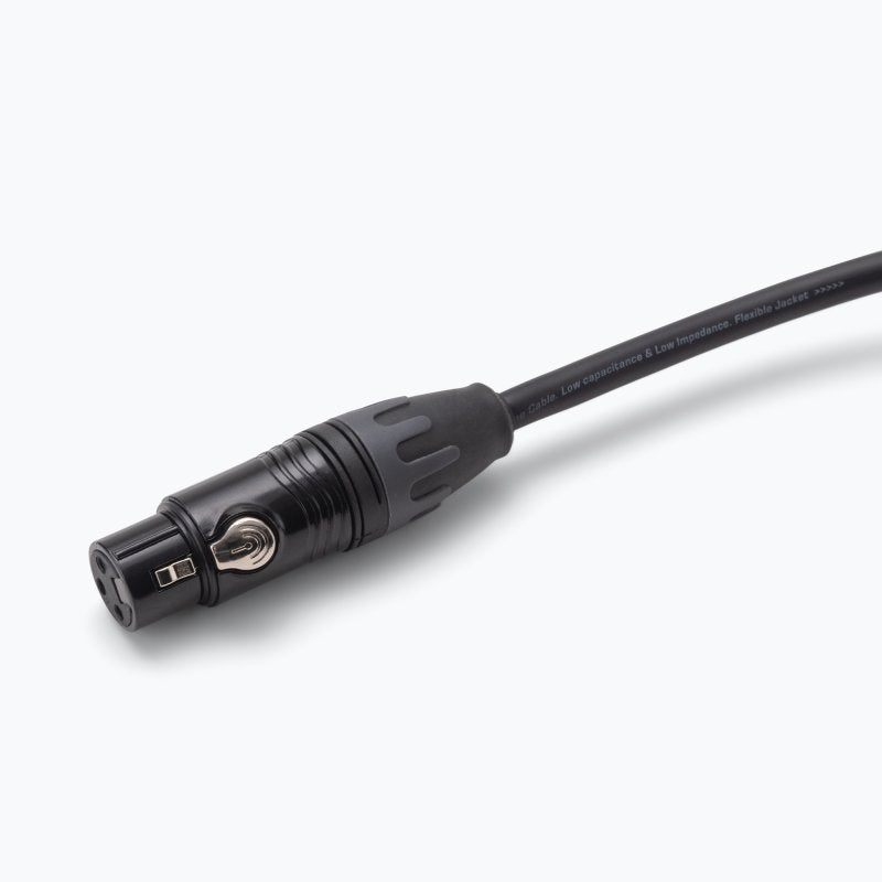 On-Stage OSPRO-MC-6, Production-Grade Microphone Cable (XLR to XLR) 6 ft, Gold-plated, XLR to XLR Connectors, 24 AWG Gauge, Oxygen-free Copper Construction