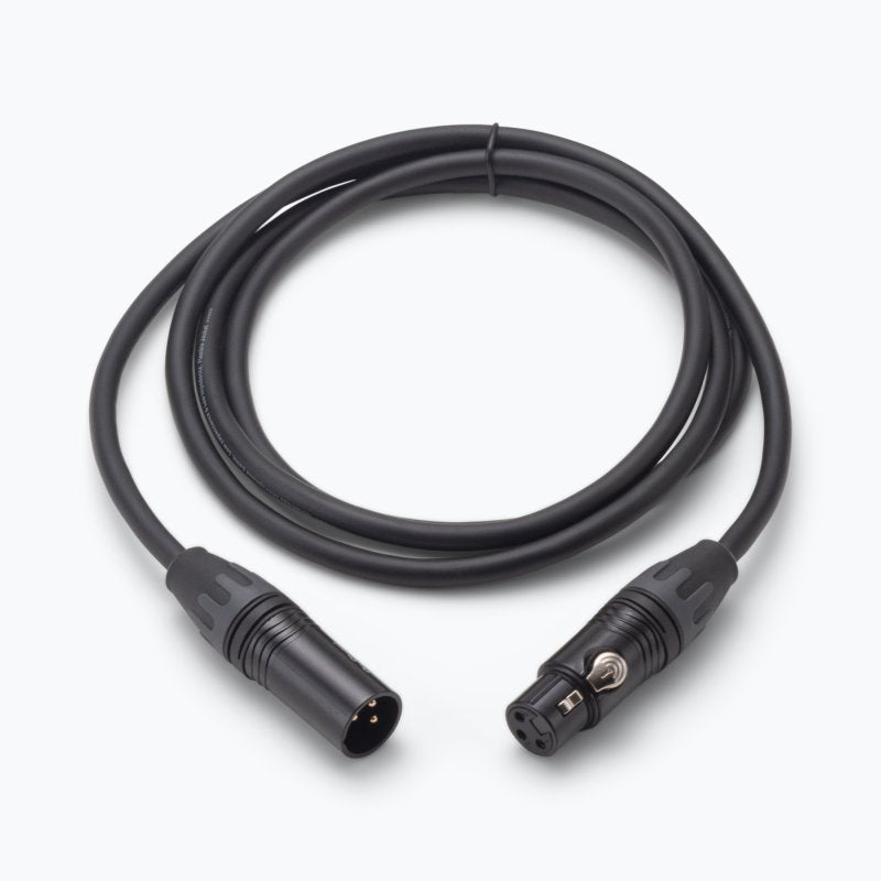On-Stage OSPRO-MC-6, Production-Grade Microphone Cable (XLR to XLR) 6 ft, Gold-plated, XLR to XLR Connectors, 24 AWG Gauge, Oxygen-free Copper Construction