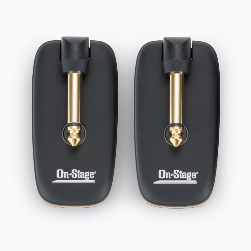 On-Stage RGWS1, Rechargeable Guitar Wireless System, Connects Your Guitar to an amp, a pedalboard, or a Soundboard Without, Also Works with Your Instruments and Devices That Have a mini-plug