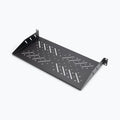 On-Stage RVS1000, 1U Vented Rack Shelf, Height 1.74", 19" Length, 35 lbs. Weight Capacity, Steel Construction, Black