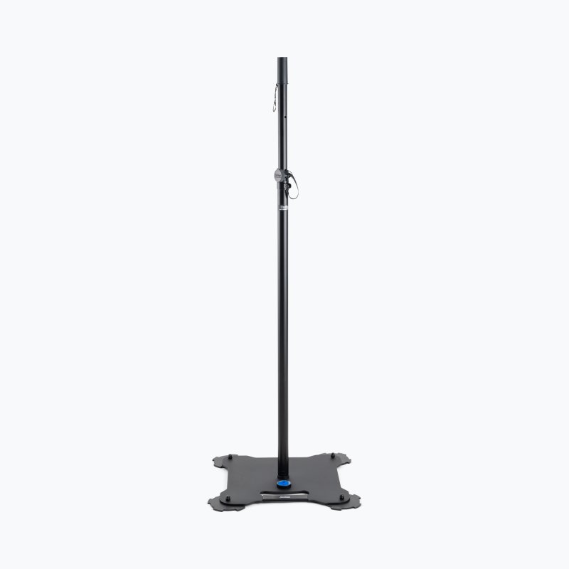 On-Stage SS8000, Production-Grade Speaker/Lighting Stand, Height Adjustment 55.51 - 98.42 in, 65 lb Weight Capacity, Steel with Metal Knob Material, Black, Includes 38mm Speaker Adapter, M10x35mm Bolt and Washer