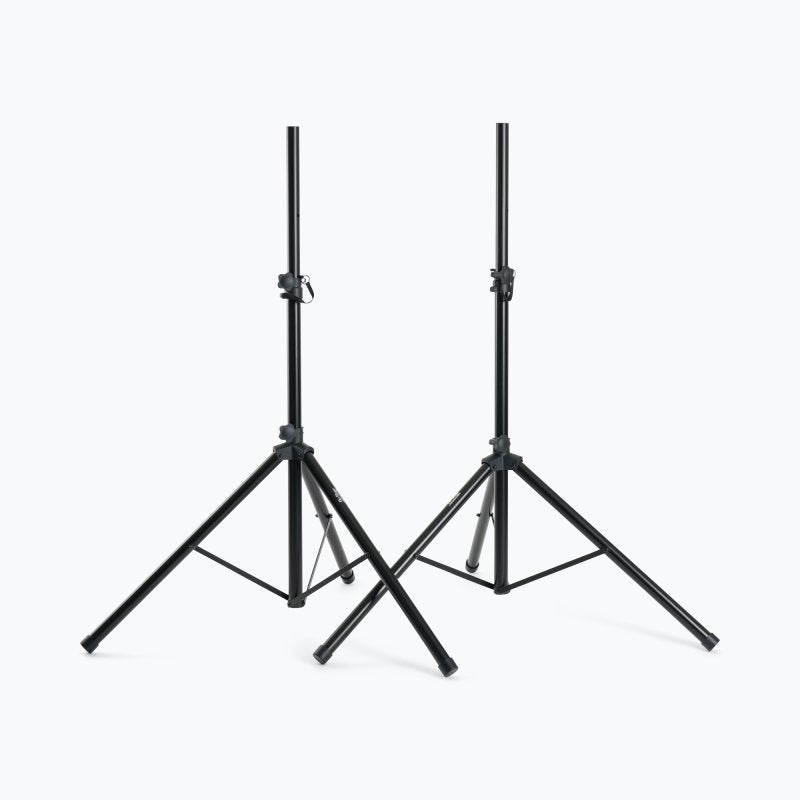 On-Stage SSP7650, Speaker Stand Pack with Bag, Height Adjustment 43" to 72", 100 lb Weight Capacity, 32" to 48" Base Spread, Includes Carry Bag