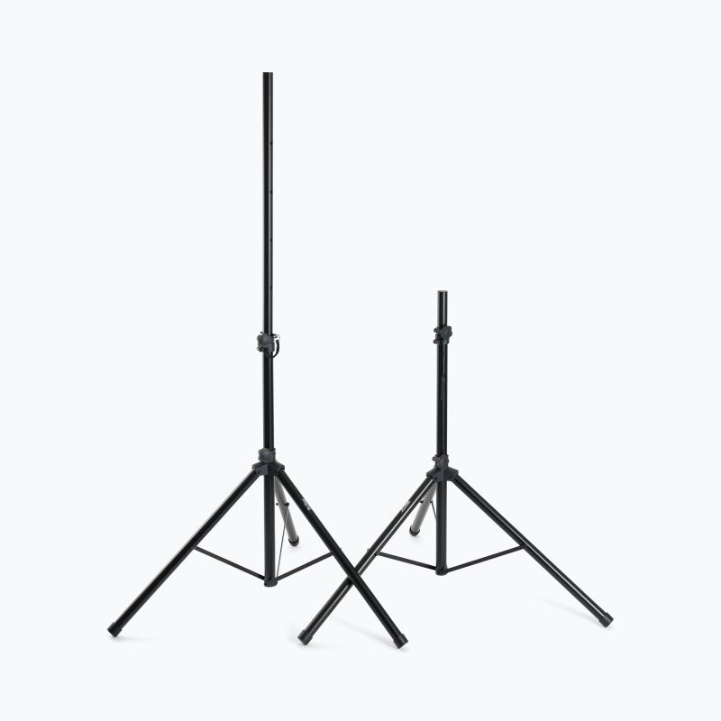 On-Stage SSP7650, Speaker Stand Pack with Bag, Height Adjustment 43" to 72", 100 lb Weight Capacity, 32" to 48" Base Spread, Includes Carry Bag