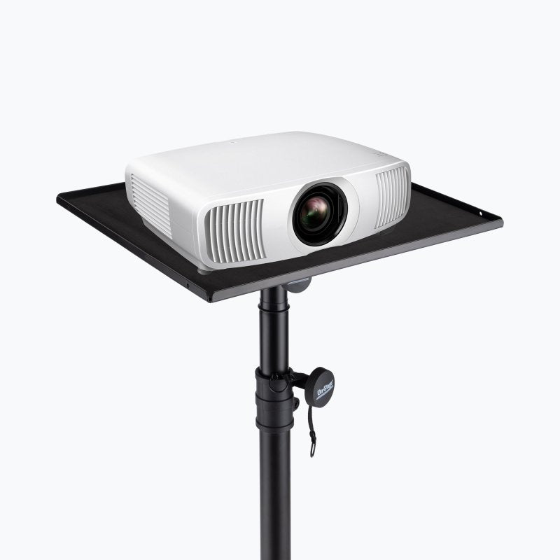 On-Stage SST1000, Speaker Stand Tray, 30 lb Weight Capacity, Steel/EVA Construction, Black, Includes Hex Wrench