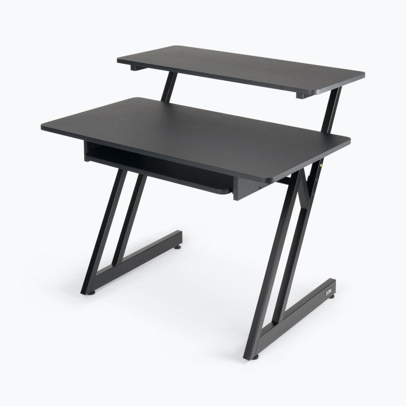 On-Stage WS7500B, Workstation, 175 lbs. Weight Capacity, Wood and Steel Construction, Black