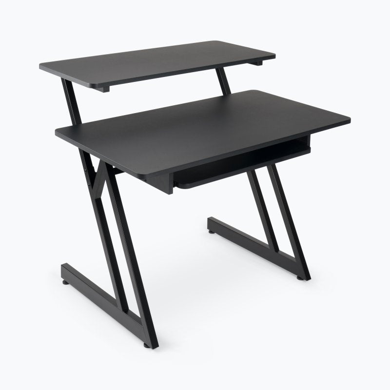 On-Stage WS7500B, Workstation, 175 lbs. Weight Capacity, Wood and Steel Construction, Black