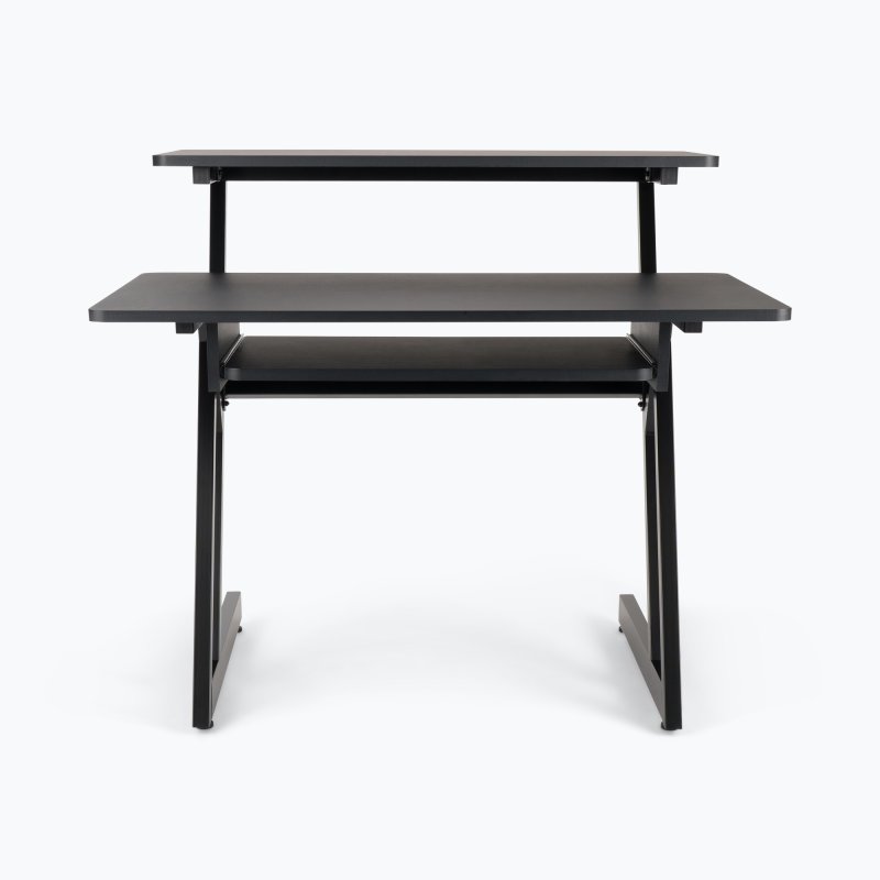 On-Stage WS7500B, Workstation, 175 lbs. Weight Capacity, Wood and Steel Construction, Black