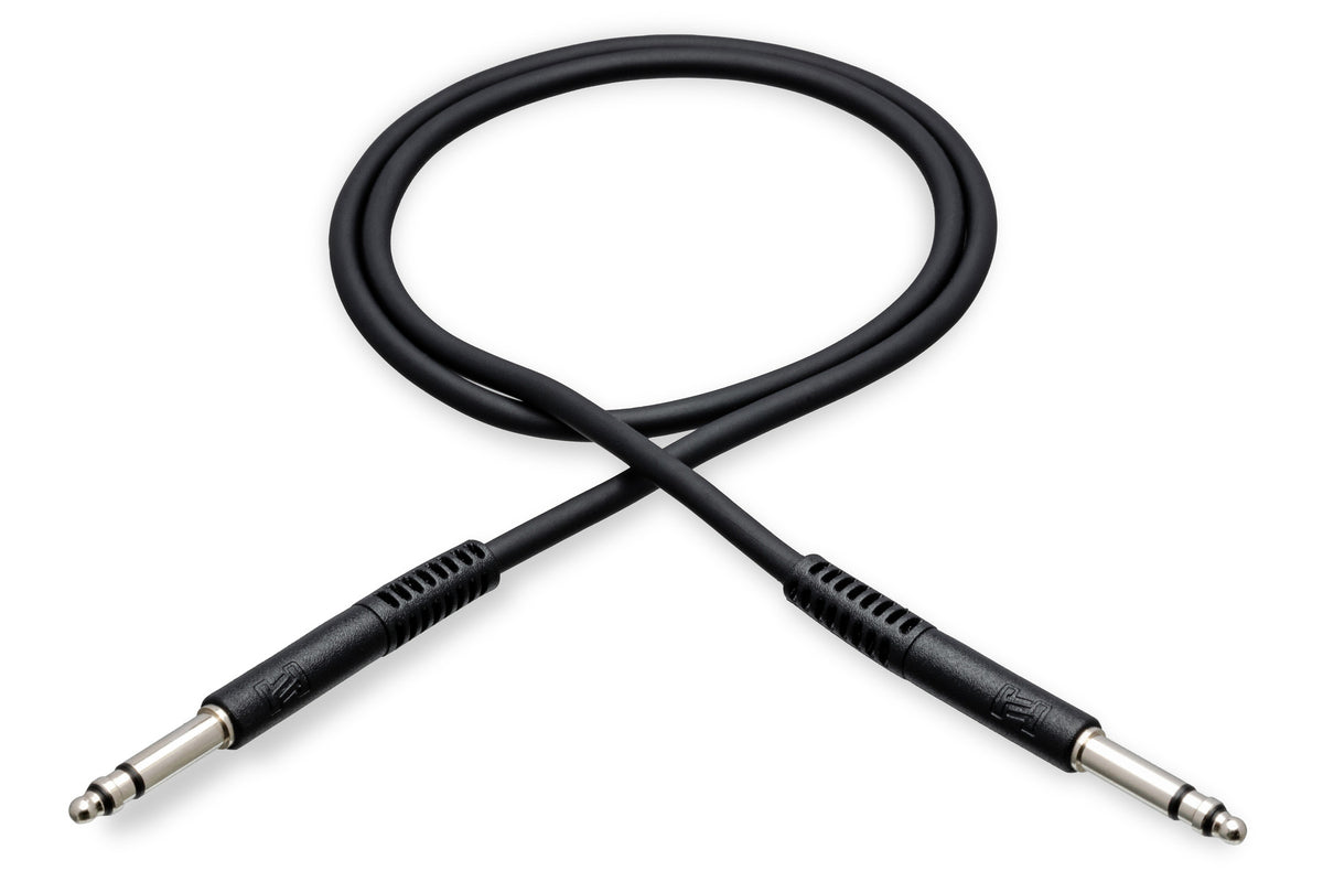 HOSA - Balanced Interconnect, TT TRS to Same, 2 ft