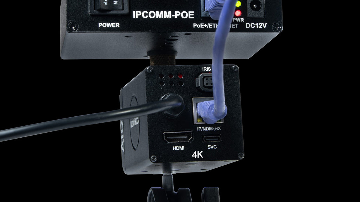 AIDA UHD-NDI3-300, UHD 4K/60 NDI®|HX3/IP/SRT/HDMI PoE POV Camera